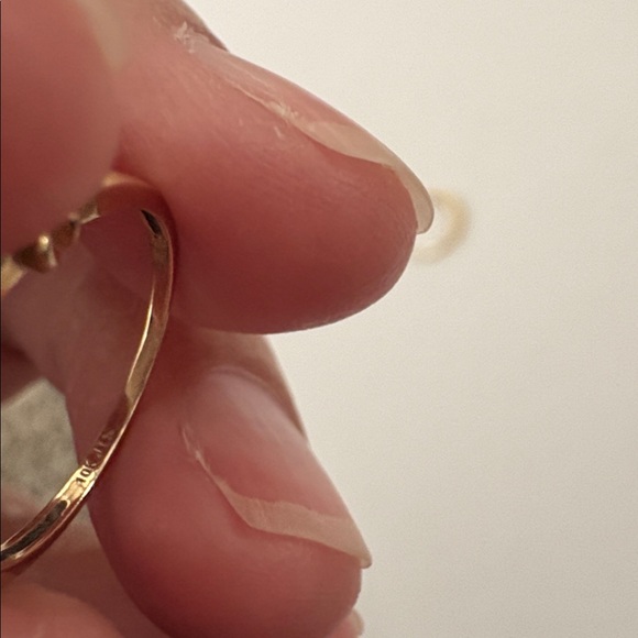 10k gold rings (size 4) - Picture 6 of 8